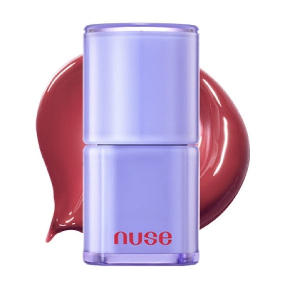 nuse REDISH HUH Care Liptual Lip Tint 03 NEW | Dark Red #3 #03 | K-Beauty